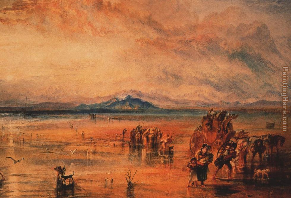 Joseph Mallord William Turner Lancaster Sands